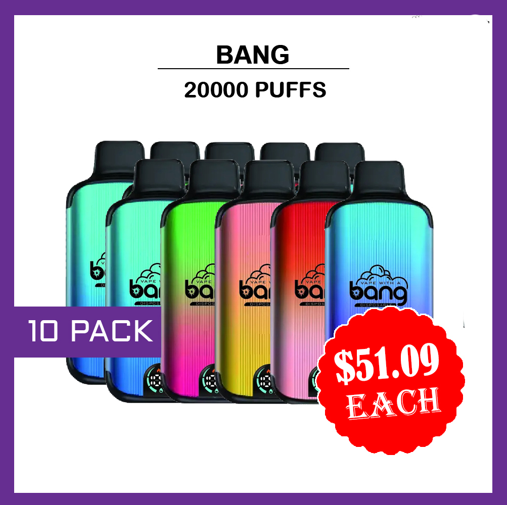 BANG – 10 PACK – 20000 PUFFS