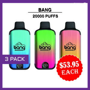 BANG – 3 PACK – 20000 PUFFS