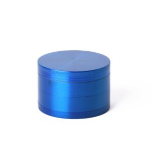 60MM BLUE METAL 4PC HERB GRINDER