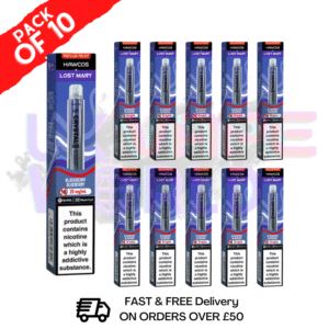 Blackberry Blueberry Lost Mary Crystal Pro 600 Puff Box Of 10