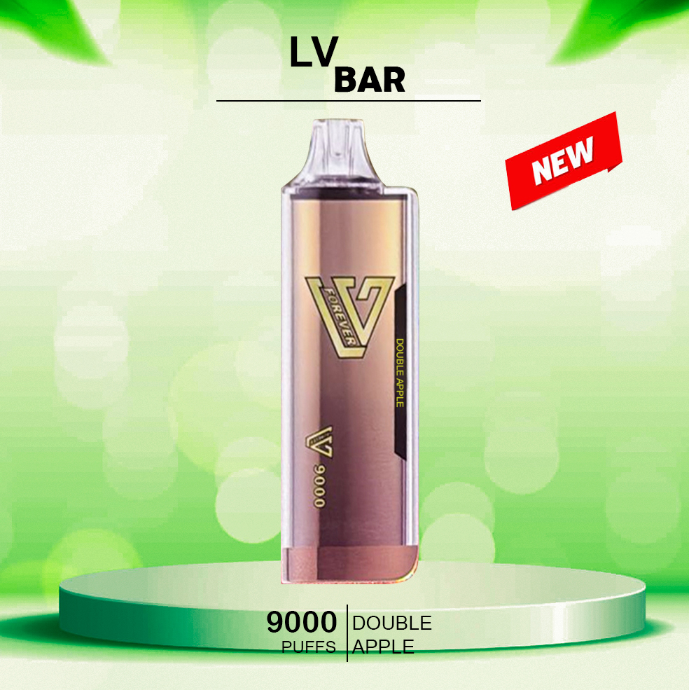 LV BAR DOUBLE APPLE – 9000 PUFFS