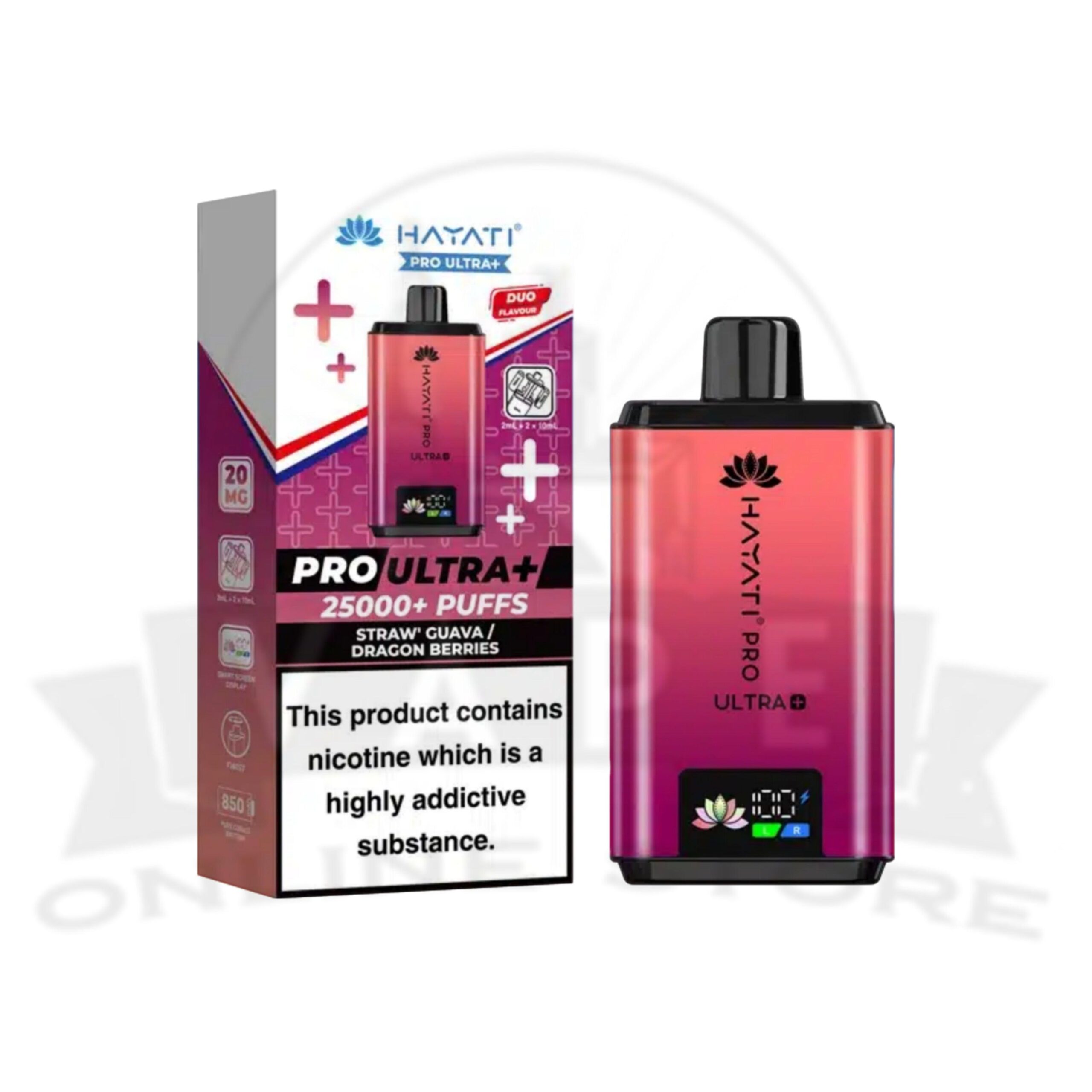 hayati pro ultra plus 25000 prefilled pod vape kit | instock