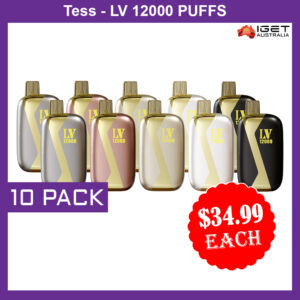 TESS-LV 12000 PUFFS – 10 PACK