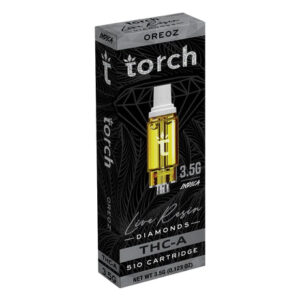 Torch Live Resin Diamonds Cartridge | 3.5g