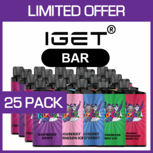 IGET BAR – 3500 PUFFS  – 25 PACK