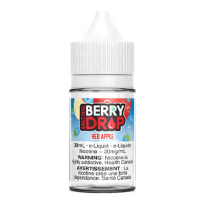 Berry Drop Salt Nic E-Liquid - Red Apple 30ml