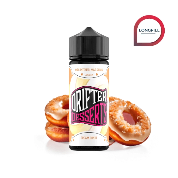 Drifter Desserts Cream Donut Longfill 24ml + Base 70ml 100% VG