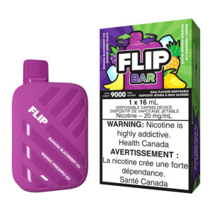 Flip Bar Disposable Vape Device - Banana Blackberry Ice And Mango Pineapple Ice