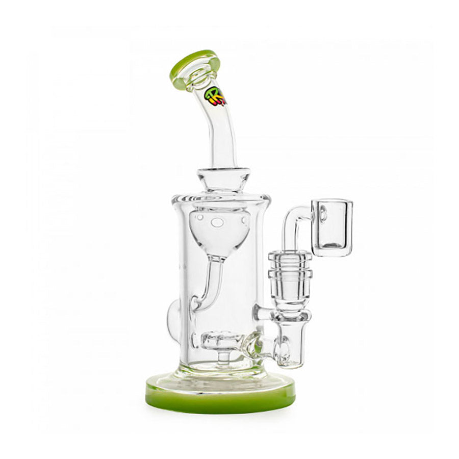 Irie 6.75" Klein Incycler with UFO Perc Rig