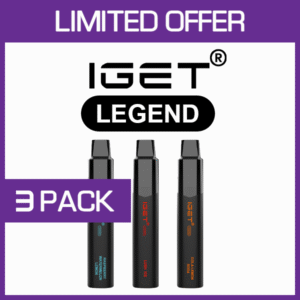 IGET LEGEND – 4000 PUFFS  – 3 PACK