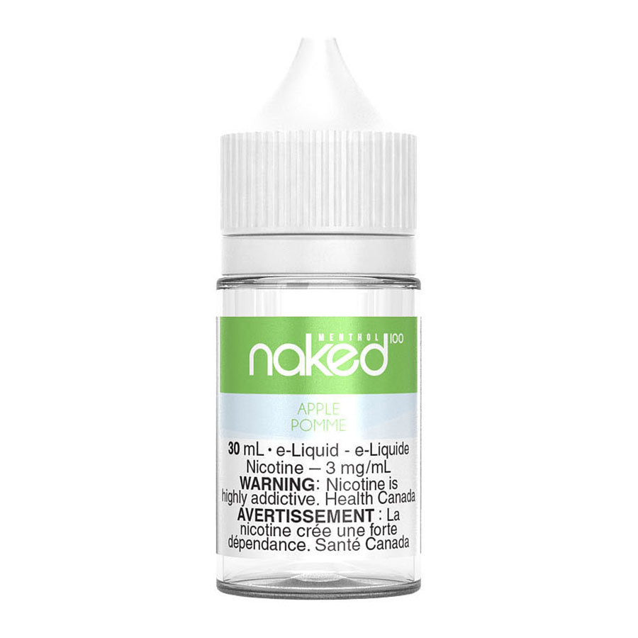 Naked100 Freebase E-Liquid - Apple Menthol 30ml