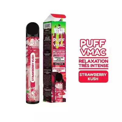 VMAC Vape 10% – Strawberry Kush – WHITE RABBIT