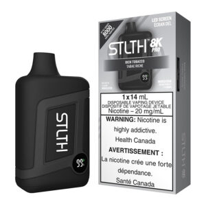 STLTH 8K Pro Disposable Vape Device - Rich Tobacco