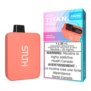 STLTH Titan Pro Disposable Vape Device - Punch Ice