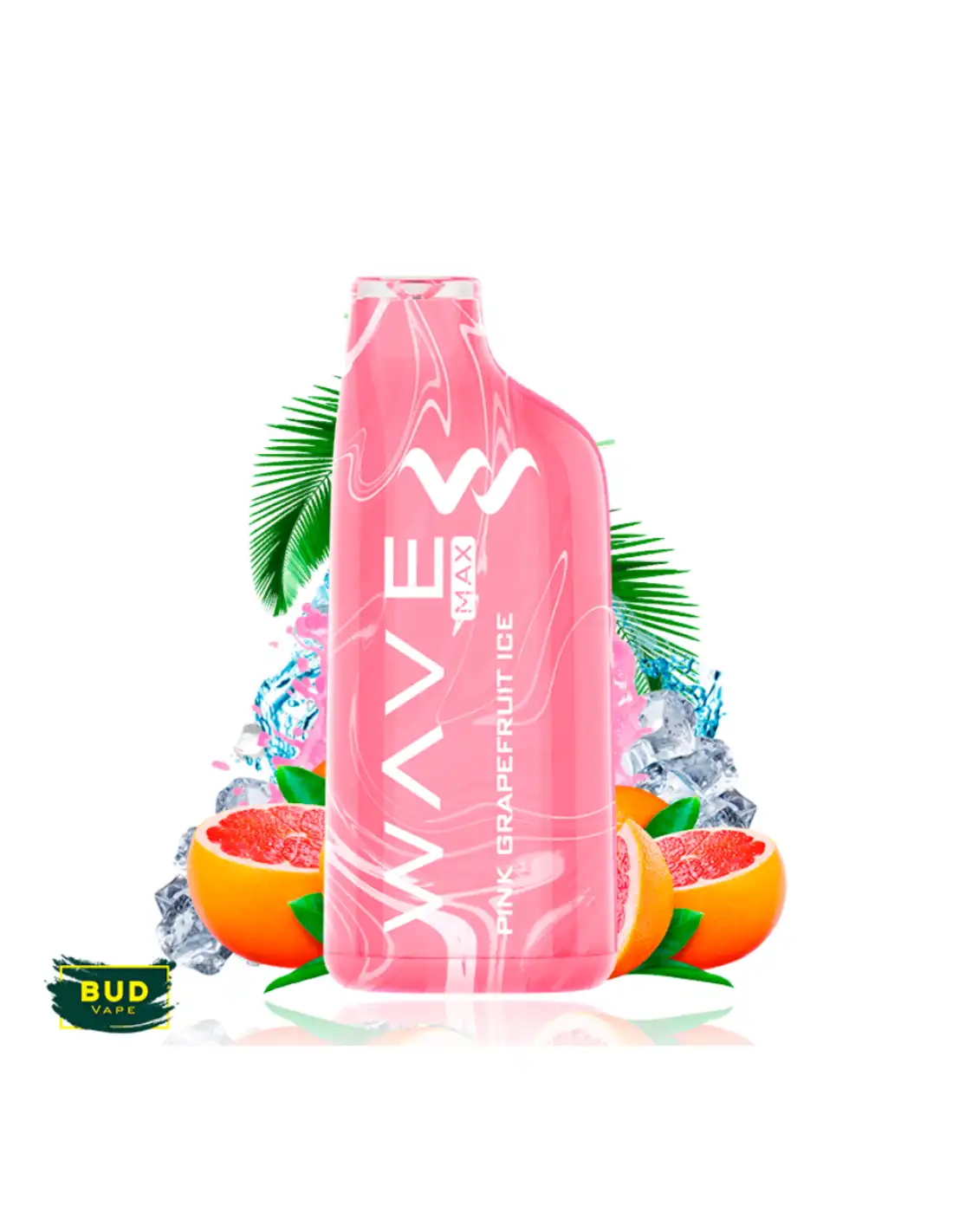 Vape Descartável – Bud Wave Vape 8000 Puffs – Pink Grapefruit Ice